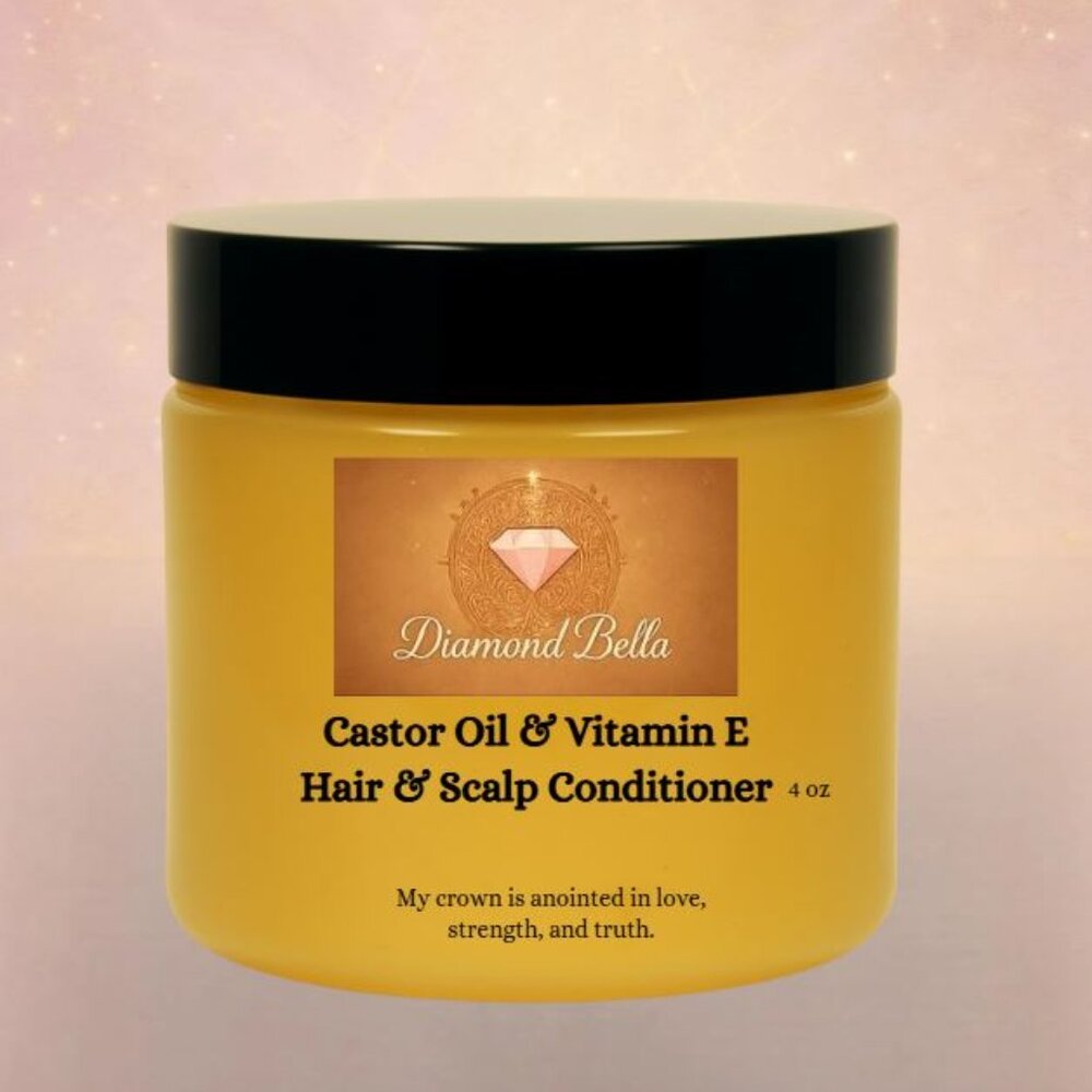 Castor Oil & Vitamin E Hair & Scalp Conditioner 4 oz